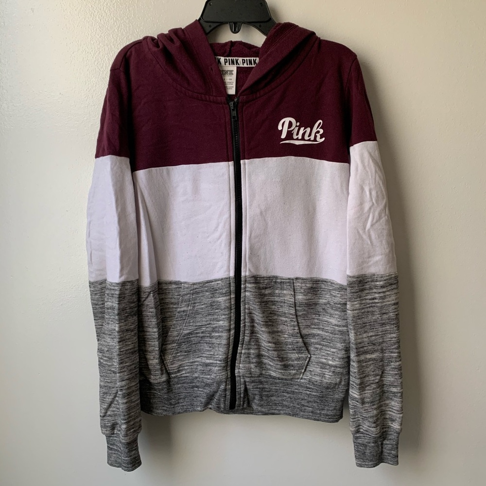 3 Tone PINK Brand Zip-Up